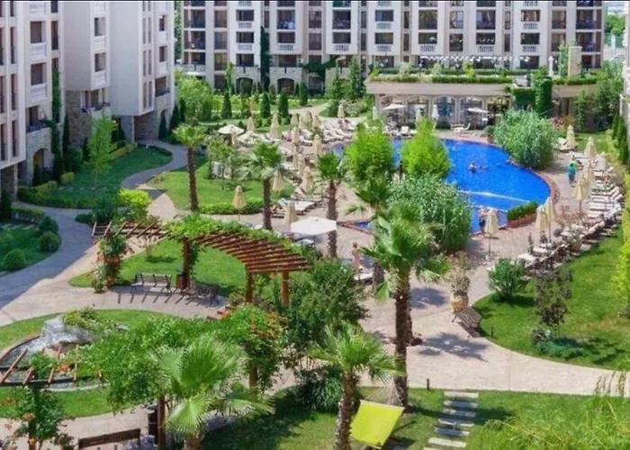 Апартамент Wonderful Deluxe In Cascadas Family Sunny Слънчев бряг