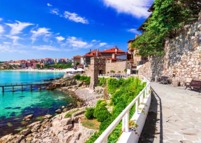 Wonderful Deluxe In Cascadas Family Sunny Апартамент Слънчев бряг